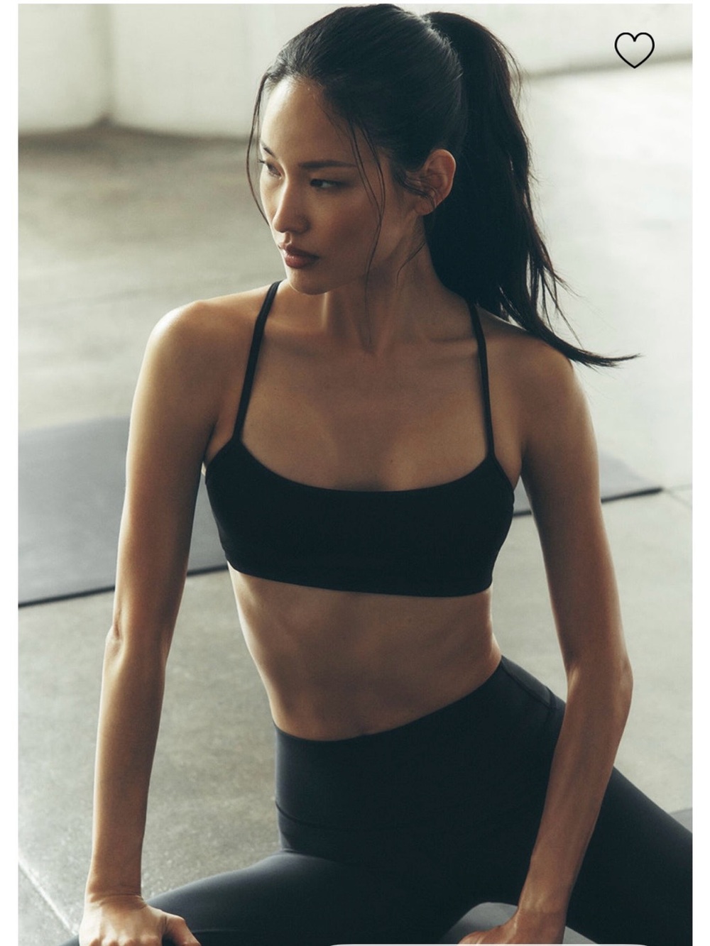 ALO Airlift Intrigue Bra - Black